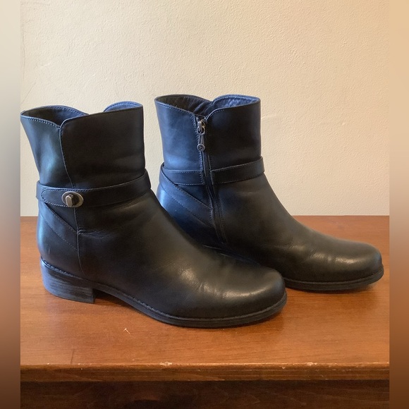 Blondo Waterproof Black Leather Boots with AquaProtect - Size 8.5 - Picture 7 of 11